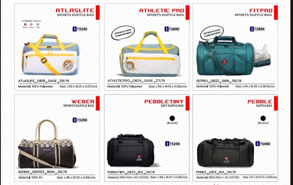 Sports Duffle Bag